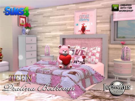 Sims 4 Ccs The Best Teen Bedroom By Jomsims