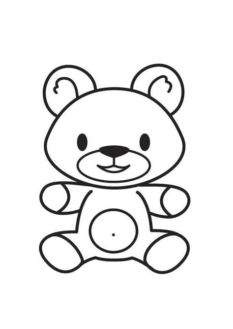 coloring page bear  printable coloring pages img