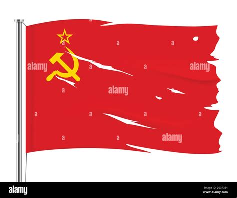 Ussr Flag Waving Cut Out Stock Images And Pictures Alamy