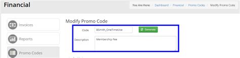 How To Create A Promo Code For Membership Fees Member365