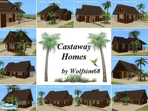 The Sims Resource Castaway Homes