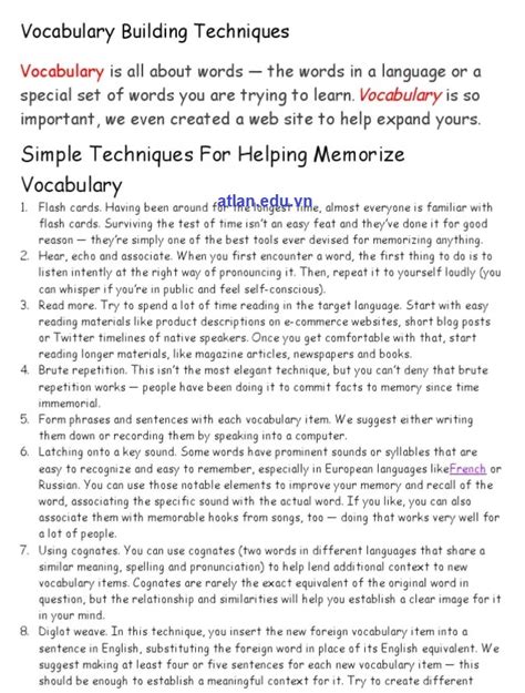 Download Vocabulary Building 1 2 3 4 Pdf Betty Kirkpatrick Ngoại