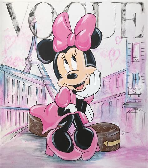 Minnie Mouse Boss Gir By Artash Hakobyan 2022 Painting Artsper