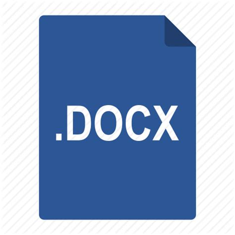 Docx Icon 163460 Free Icons Library