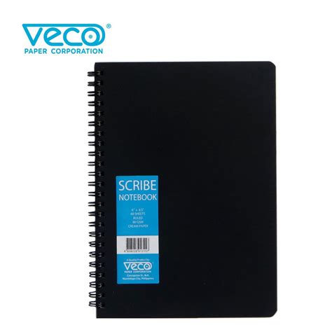 Veco Paper Scribe Notes 6x85in 60s 80gsm Cream Ruled 1pc Shopee