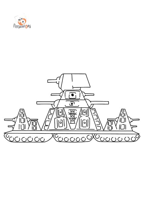Tank Kv 44 Coloring Page Coloring Pages For Boys Coloring Pages For