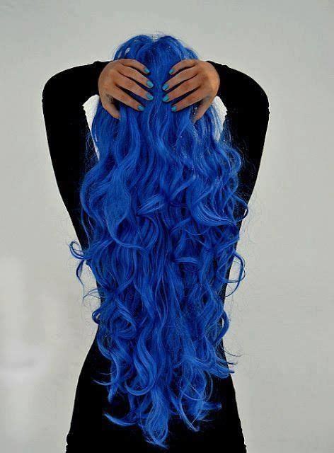 Crazy Hair Color Deep Blue Pictures Photos And Images