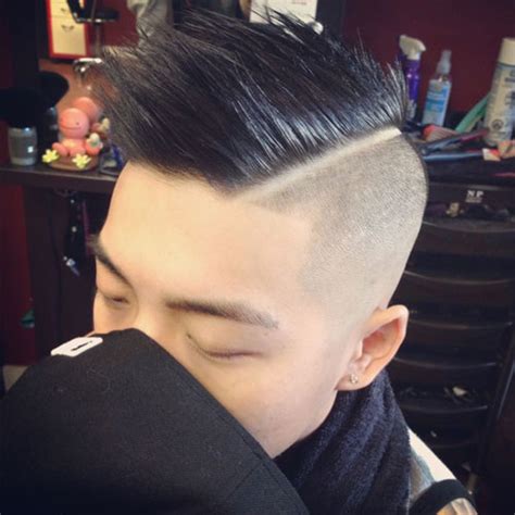 Shaved Mohawk Hairstyles