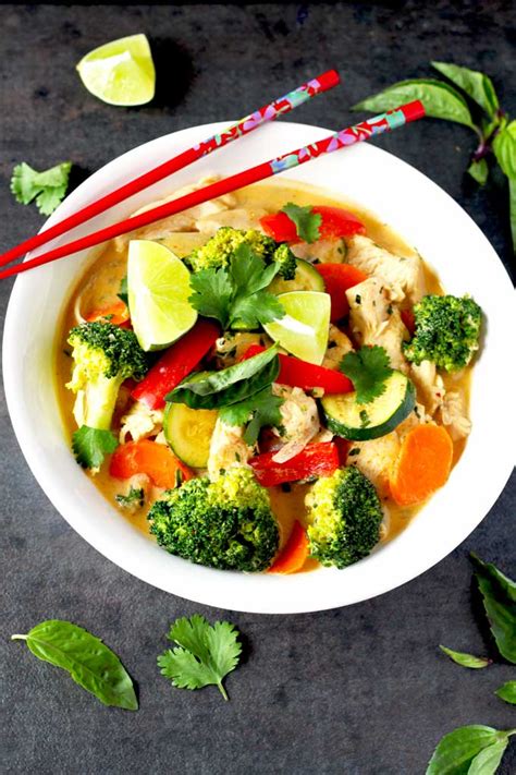 Another clambake season is upon us and here at dean supply, we couldn't be more excited! Thai Red Curry Chicken with Vegetables | Lemon Blossoms