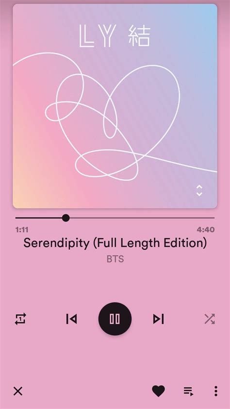 Bts Spotify Aesthetic Wallpapers Wallpaper Cave