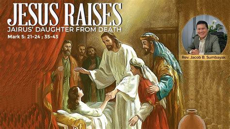 Jesus Raises Jairus Daughter From Death June 22 2020 English