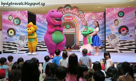 Jukebox Party With Barney And Friends At City Square Mall Bpdgtravels