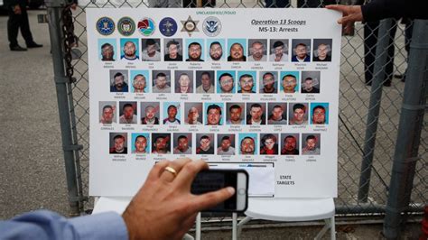 44 Ms 13 Gang Members Face Federal Charges In Los Angeles Police Sweep Abc News