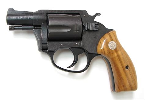 Charter Arms Off Duty 38 Special Caliber Revolver Snub Nose Model In