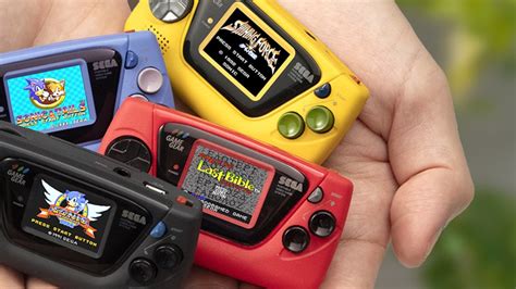 Sega Game Gear Micro Gaming Portable Comes With 4 Built In Games