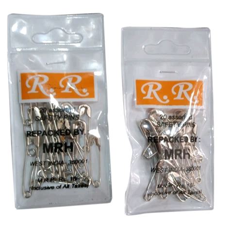 Steel Polished Rr Safety Pin Quantity Per Pack 20 Pieces At Rs 18