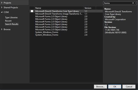 C How To Add Windowsforms Framework To Wpf Project In Visual Studio