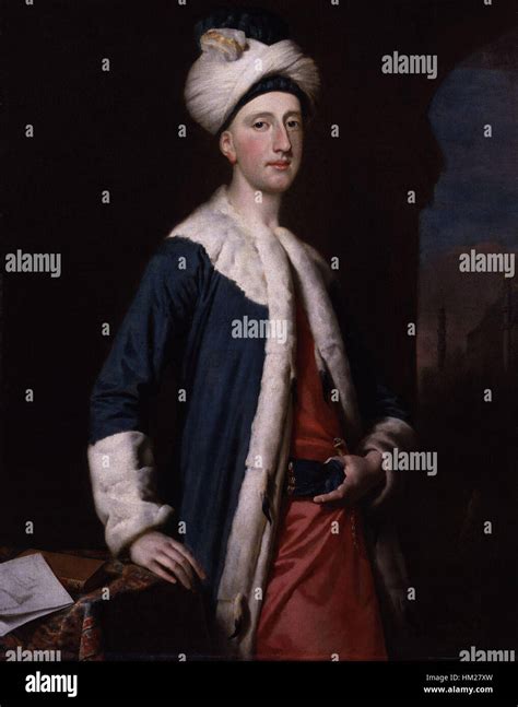 John Montagu 4th Earl Of Sandwich By Joseph Highmore Stock Photo Alamy