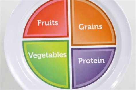 Myplate Adult And Teen Plate Super Healthy Kids