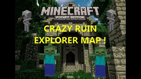 Mcpe Lets Play Awesome Adventure Map W Epic Parkours And Many
