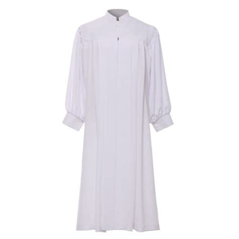 Church Clergy Women White Choir Robe Liturgical Praise Worship Dance Robe Dress Ebay