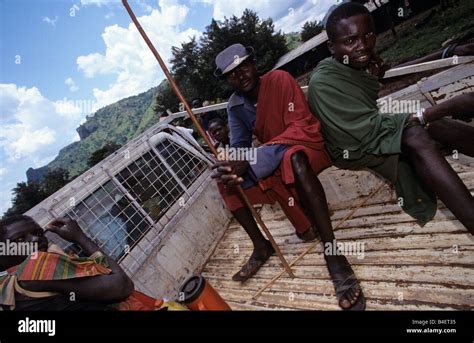 Ethnic Karamojong Villagers In Karamoja Uganda Stock Photo Alamy