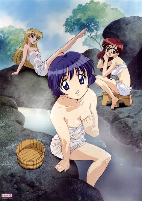 Fumizuki Kou Minazuki Taeko Sakuraba Aoi Tina Foster Ai Yori Aoshi Toe Point Highres