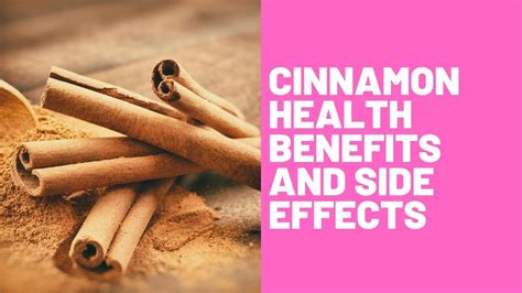 Cinnamon Health Benefits And Side Effects See What Happens When You