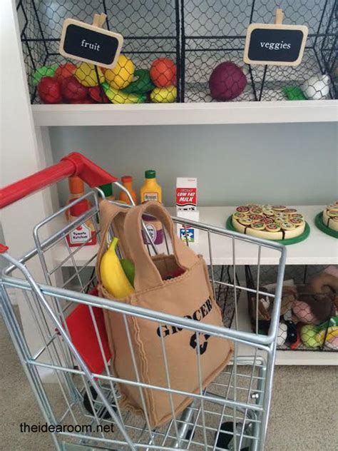 Diy Kids Grocery Stand Diyplayhouse Kids Grocery Store Play
