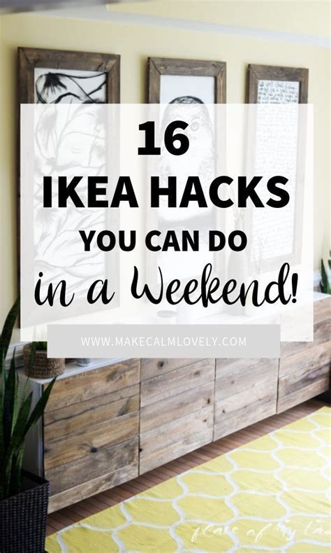 16 Amazing Ikea Hacks You Can Do In A Weekend Diy Furniture Hacks