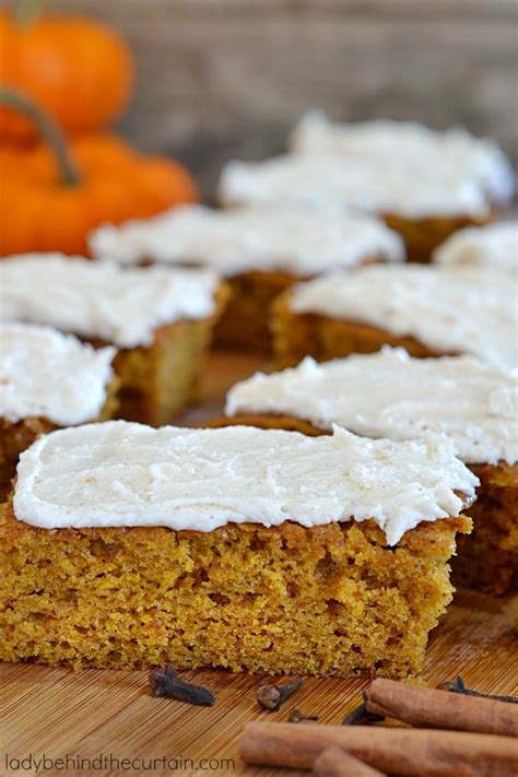 Easy To Make Classic Pumpkin Bars Recipe Fall Dessert Recipes