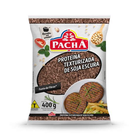 Proteína texturizada de soja Escura 400 g Pachá Alimentos