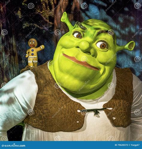 Shrek At Madame Tussauds Editorial Image 42993498