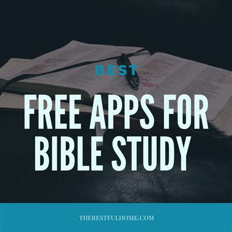 Check out the best bible apps and bible study apps to carry the good word on you all the time! Best Free Apps for Bible Study - The Restful Home
