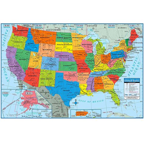 Maps Education And Crafts 48x78 Paper 48x78 Huge United States Usa