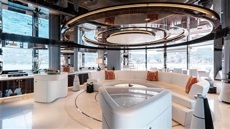 Luxury Mega Yacht Interior