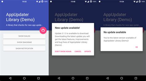 The Android Arsenal - Updaters - AppUpdater