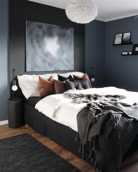 18 Bold And Masculine Grey Grey Bedroom Paint Bold Bedroom Bedroom