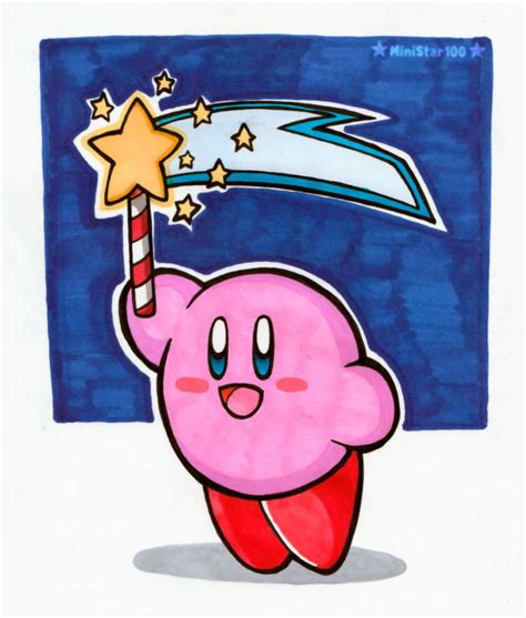 Kirbys Star Rod By Ministar100 On Deviantart