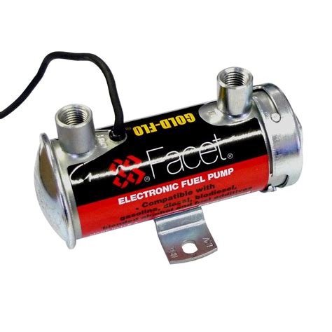 Facet Silver Top Electric Fuel Pump 50 60 Psi From Merlin Motorsport