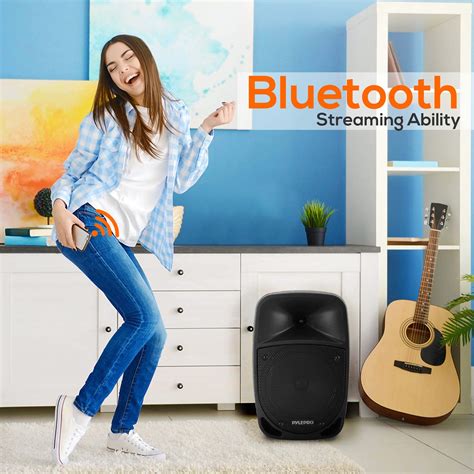 センターバレーpyle 1000 Watt Speaker Audio Bluetooth Portable Microphones Pa