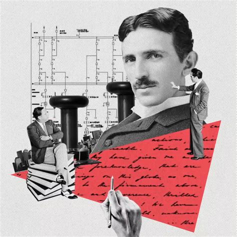 Nikola Tesla Collages On Behance