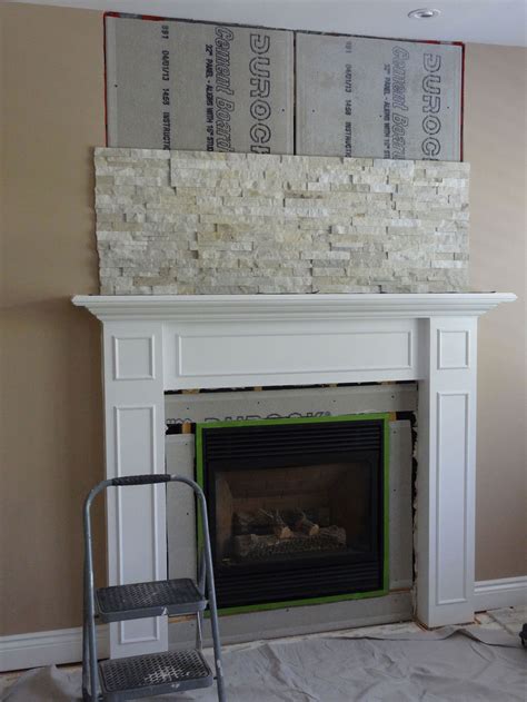 How to diy fireplace surround here : Architecture, Stone Fireplaces Fireplace Stone Refacing ...