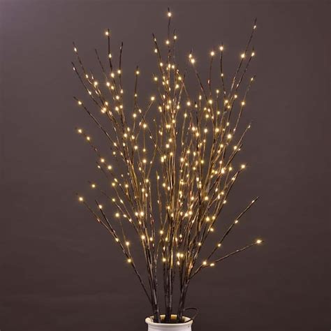 Lightshare 41 In Lighted Willow Branch Artificial Christmas Tree 100