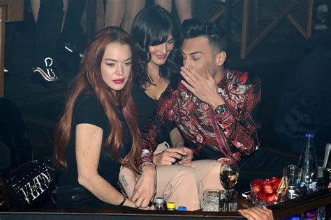 Lindsay Lohan Enjoys A Night At Her Club In Athens Greece 2402196
