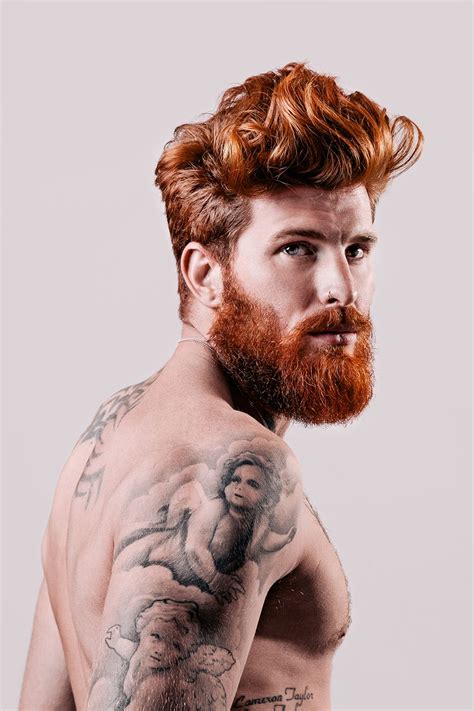 Jonny Kaye Photographed By Lee Faircloth For Redheads Redhead Men Hair And Beard Styles