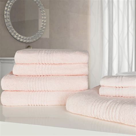 Dreamscene Towel Bale 7 Piece Pale Pink