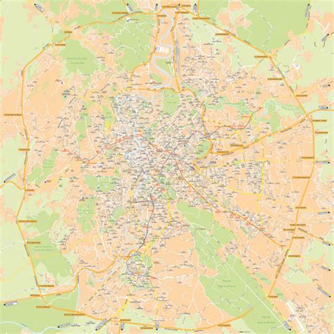 Mappa Di Roma Cartine Digitali Pdf Da Stampare