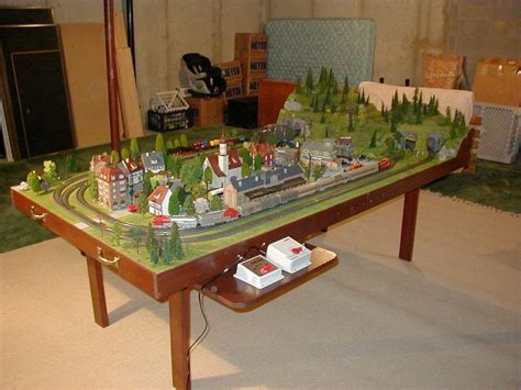 4x8 Marklin Ho Scale Model Train Layout