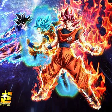 Badass Goku Evolution God Blue Ultra Instinct Dragon Ball